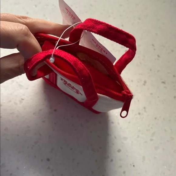 NWT Trader Joe’s canvas micro tote - Picture 2 of 3